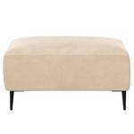 Gestoffeerde hocker DUNKELD Bouclé Stof Bony: Beige