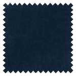 Divano a 2,5 posti con penisola DUNKELD Divano angolare a 2,5 posti con penisola Dunkeld - Velluto Shyla: blu scuro - Penisola preimpostata a destra - Velluto Shyla: blu scuro - Penisola preimpostata a destra