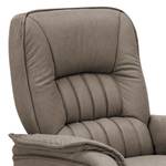 Relaxfauteuil Machico Taupe - microvezel