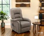 Fauteuil relax Machico Taupe - Microfibre