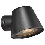 Wandlamp Aleria staal - 1 lichtbron - zwart - Zwart