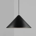 Hanglamp Nono I staal/kunststof - 1 lichtbron - zwart - Zwart