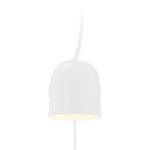 Wandlamp Angle staal - 1 lichtbron - wit - Wit