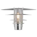 Wandlamp Bastia I staal - 1 lichtbron - verzinkt - Zilver