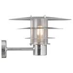 Wandlamp Bastia I staal - 1 lichtbron - verzinkt - Zilver