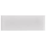 Applique murale Kinver Aluminium / Verre - 1 ampoule - Blanc - Blanc