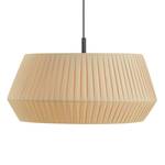 Hanglamp Dicte I katoen/staal - 1 lichtbron - beige - Beige