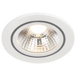 LED-Spot Alec Kunststoff - 1-flammig - Weiß - Weiß