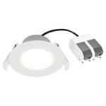 LED-Einbauleuchte Siege Stahl / Kunststoff - 1-flammig - Weiß - Weiß