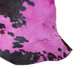 Rinderfell Norman 100% Rindsleder - Pink / Schwarz - 180 x 190 cm