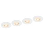 LED-inbouwlamp Kulana II (set van 3) nylon - 3 lichtbronnen - Wit