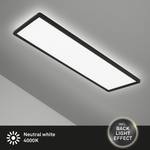LED-plafondlamp Slim I nylon - 1 lichtbron - Zwart