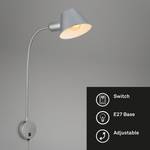 Wandlamp Brello I ijzer - 1 lichtbron - Grijs