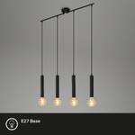Hanglamp Longa ijzer - 4 lichtbronnen - Zwart