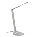 LED-tafellamp Haiti nylon / ijzer - 1 lichtbron - Zilver