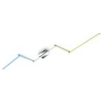 LED-Deckenleuchte Staff S Nylon / Eisen - 3-flammig