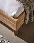 Massief houten bed Coroo IV Wild eikenhout - 140 x 200cm