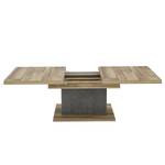 Tavolino da salotto Rye Effetto durame di quercia / Effetto cemento