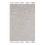 Tapis Enya Polyester / Coton - Blanc - 140 x 200 cm