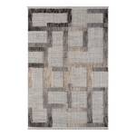 Tapis Balania Polyester / Coton - Gris foncé / Beige - 160 x 230 cm