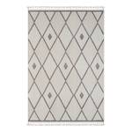 Tapis Luana II Polyester / Coton - Crème / Gris clair - 200 x 290 cm