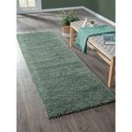 Tapis épais My Shaggy Polypropylène / Jute - Vert clair - 80 x 250 cm