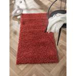 Tapis épais My Shaggy Polypropylène / Jute - Rouge Bordeaux - 70 x 140 cm