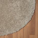 Hochflorteppich My Shaggy Polypropylen / Jute - Beige - 120 x 120 cm