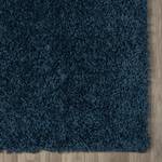 Tapis épais My Shaggy Polypropylène / Jute - Bleu foncé - 100 x 150 cm