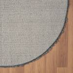 Tapis épais My Shaggy Polypropylène / Jute - Gris foncé - 120 x 120 cm