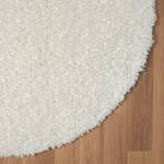 Hochflorteppich My Shaggy Polypropylen / Jute - Creme - 120 x 120 cm