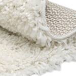 Hochflorteppich My Shaggy Polypropylen / Jute - Creme - 120 x 120 cm