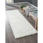 Hochflorteppich My Shaggy Polypropylen / Jute - Creme - 80 x 250 cm