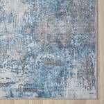 Laagpolig vloerkleed Avery polyester/katoen - Lichtgrijs/Grijs - 200 x 290 cm