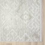 Kurzflorteppich My Type II Polyester / Baumwolle - Creme - 80 x 150 cm