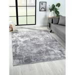 Tapis Avery Polyester / Coton - Gris clair / Gris - 160 x 230 cm