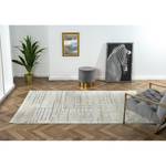 Laagpolig vloerkleed My Love polyester/katoen - beige - 160 x 230 cm