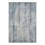 Laagpolig vloerkleed My Look II polyester/katoen - blauw/beige - 200 x 290 cm