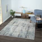 Kurzflorteppich My Look II Polyester / Baumwolle - Blau / Beige - 160 x 230 cm