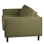 Canapé 2 places FORT DODGE Tissu Maila: Vert olive - Sans fonction couchage