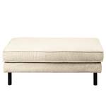 Gestoffeerde hocker FORT DODGE Corduroy Poppy: Beige