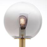 Staande lamp Gould rookglas / aluminium - 1 lichtbron