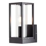 Wandlamp Dipton transparant glas / aluminium - 1 lichtbron