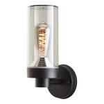 Wandlamp Masham transparant glas / aluminium - 1 lichtbron