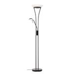 Lampadaire Finn Verre satiné / Fer - 1 ampoule