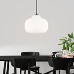 Hanglamp Blop gekleurd glas / ijzer - 1 lichtbron - Wit