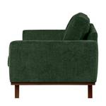 Fauteuil BILLUND Tissu Cieli: Vert foncé - Hêtre foncé