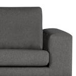 Fauteuil BILLUND Velours Lark: Gris foncé - Hêtre foncé