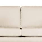 2-Sitzer Sofa BILLUND Bouclé Stoff Eurona: Beige - Buche Dunkel