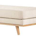 Panca BILLUND Tessuto Bouclé Eurona: Beige - Faggio chiara